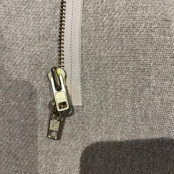 J. Crew by Nello Gori Stadium Cloth Coat Women's Size 4 Camel - Picture 14 of 14